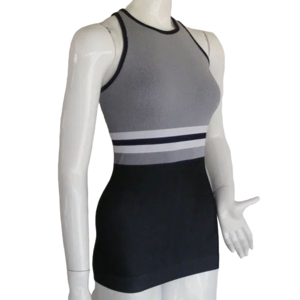 ATHLETA Tank Top, S, Racerback, Stripes/Solid - Picture 2 of 9